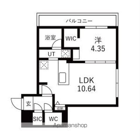 仮)千歳北栄1丁目MS A棟の間取り写真