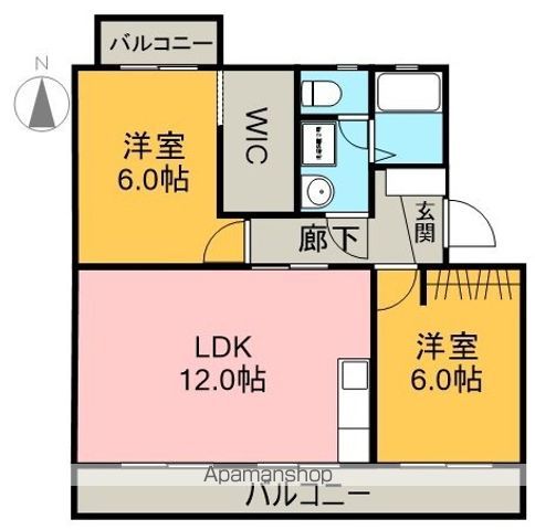 コスモフジの間取り写真