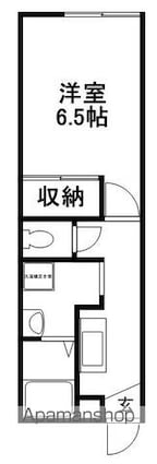 ハイツＴ＆ＡⅢ[1K/27.3m2]の間取図