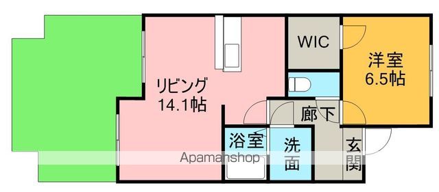 サニーブライトの間取り写真