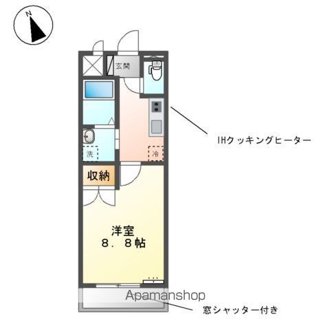 ワイズ パラシオンの間取り写真