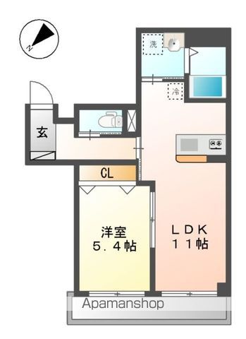 ボヌールの間取り