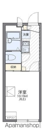 レオパレスエクセル岡本の間取り