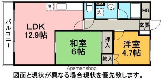 グレース・スクエアの間取り写真