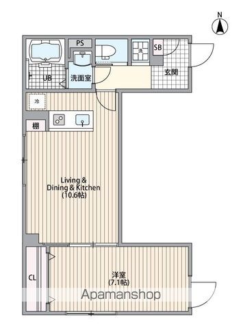 【目白１９号マンションの間取り】