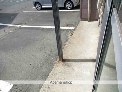 第３花月荘　１[2DK/38m2]のバルコニー