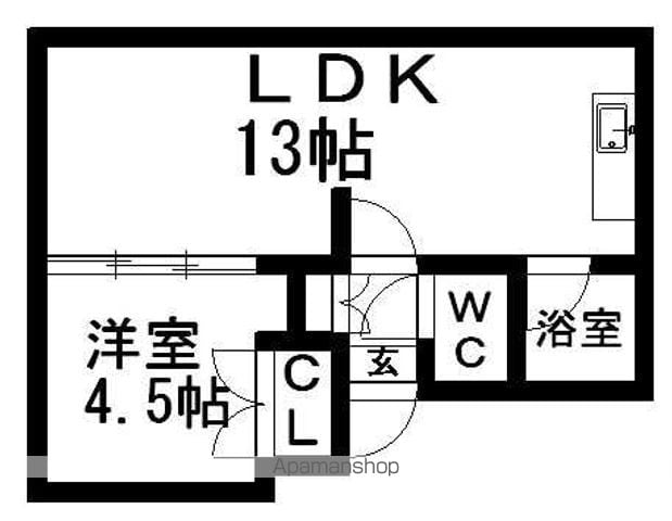 マンション三宅Aの間取り写真
