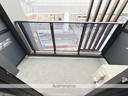 広島県広島市西区観音本町１丁目[1K/27.23m2]のバルコニー
