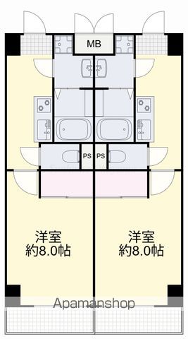 ALPHA PLUS BLD.の間取り写真