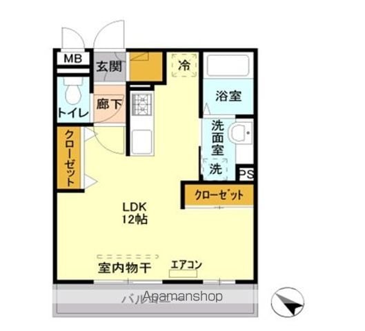 I.ヴィレッジ WESTの間取り写真