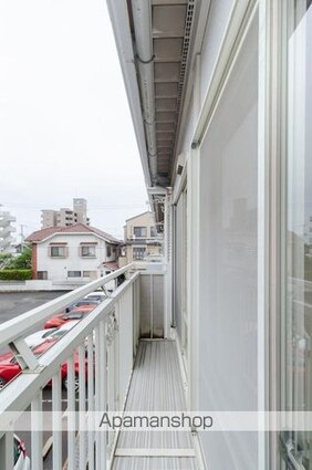 パナハイツ木太Ａ・Ｂ・Ｃ[2DK/35.91m2]のバルコニー