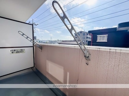 ライオンズマンション八王子北野[1R/19.6m2]のバルコニー