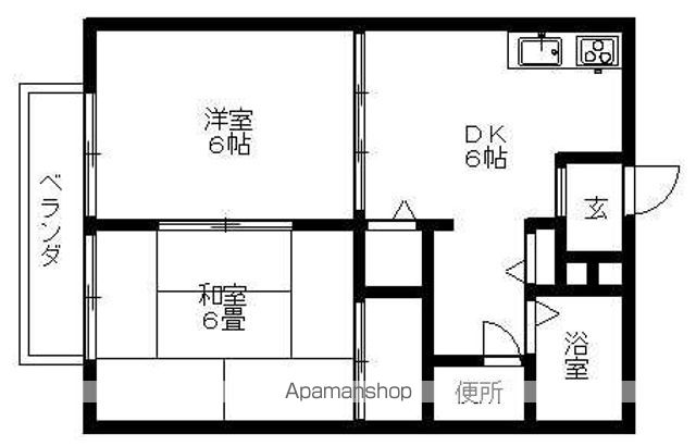 サンブライトの間取り写真
