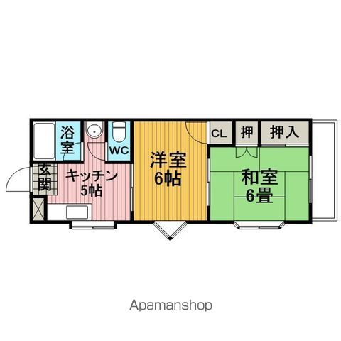第5八雲マンションの間取り写真