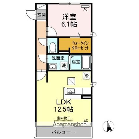 ルミエール E棟の間取り写真