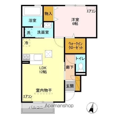 パストラル横山の間取り写真