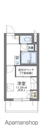 レオパレスルフナの間取り写真