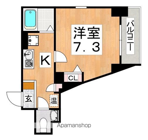 エイチ・ツー・オー東住吉I番館の間取り写真