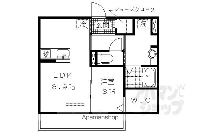 カーサ金森の間取り写真