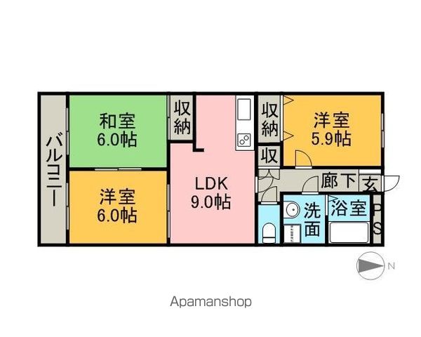 ファインヴィーブルの間取り写真