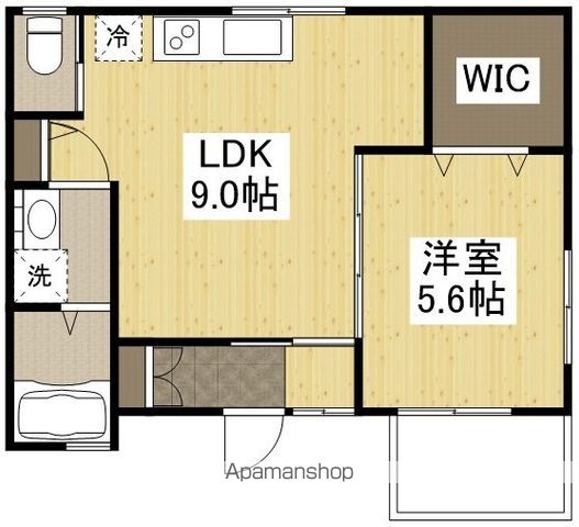 エフコーポ東山の間取り写真