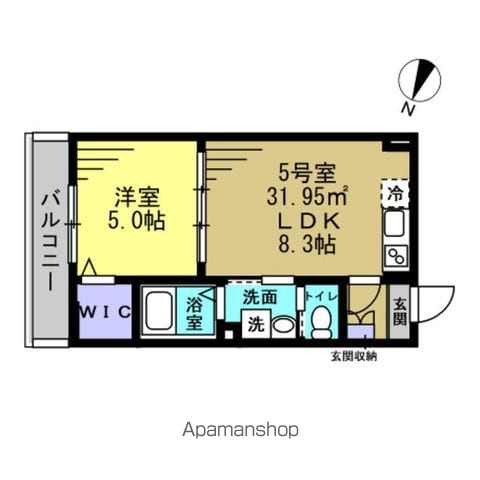AJ南行徳NORTHの間取り写真