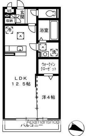 レクサス新宿通の間取り写真