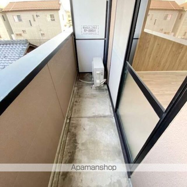 ウィズ秀和Ⅱ[1K/19.8m2]のバルコニー