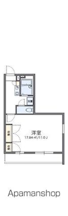 レオパレスピア[1K/29.81m2]の間取図