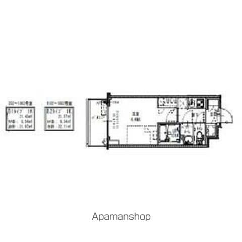 SーRESIDENCE福島玉川DEUXの間取り写真