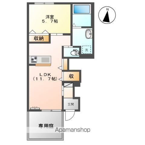 豊肥本線 武蔵塚駅 徒歩15分 2階建 築11年の間取り写真