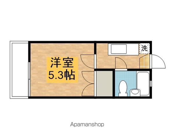 西生田ハイツの間取り写真