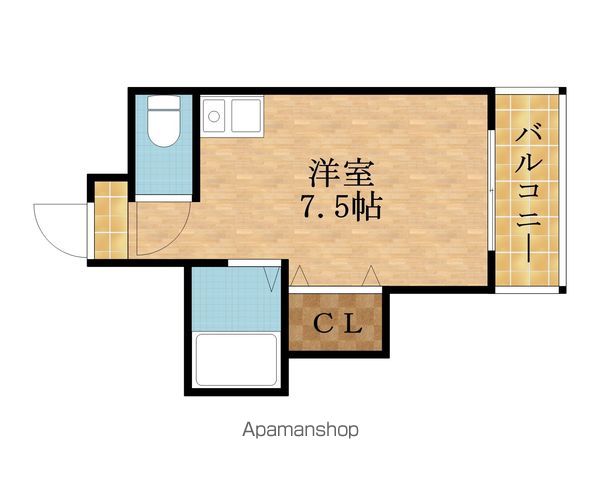 ダゼアマンションの間取り写真