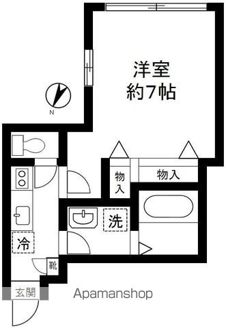 【ＭＡＩＳＯＮ　ＴＳＵＢＯＩ（メゾンツボイ）の間取り】