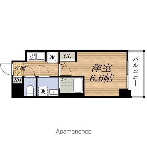 S−RESIDENCE上新庄BEATの間取り写真
