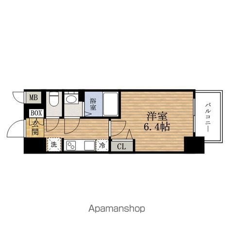 PRESSANCE南堀江スタイルズの間取り写真