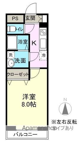 サクセス広丘の間取り写真