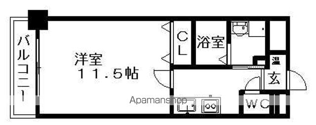 TQレジデンス名古屋錦の間取り写真