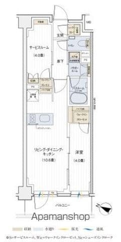 デュオステージ浦和岸町の間取り写真