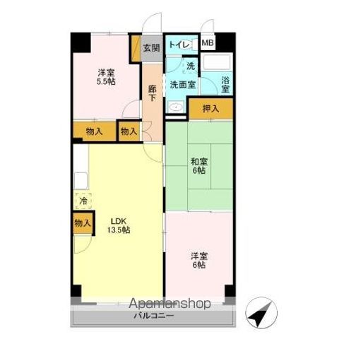 ユナイテッドマンションの間取り