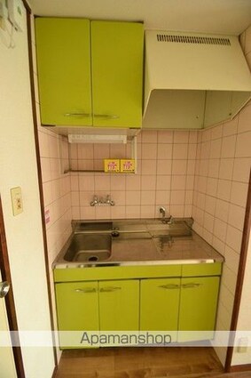広島県広島市中区河原町[1R/18.9m2]のキッチン