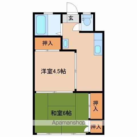アパートメントキッズの間取り写真
