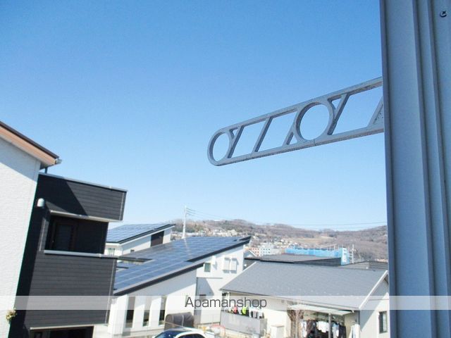 レオパレスＢａｎ[1K/19.87m2]のバルコニー