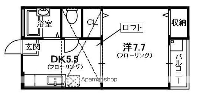 コートアルバの間取り写真