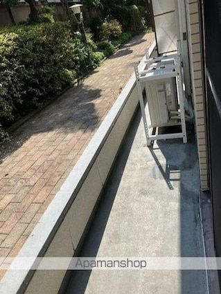 ベルコート四谷[2DK/45.36m2]のバルコニー