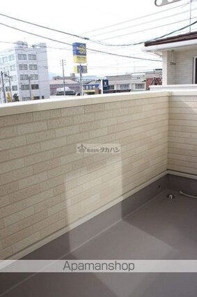 ロータス　Ｄ[2LDK/58.55m2]のバルコニー