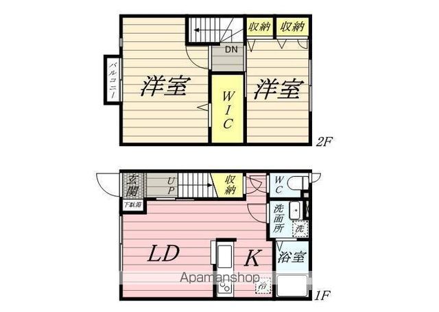パトリア岩切の間取り写真
