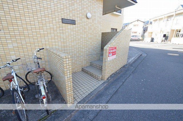 カームマンションの玄関写真