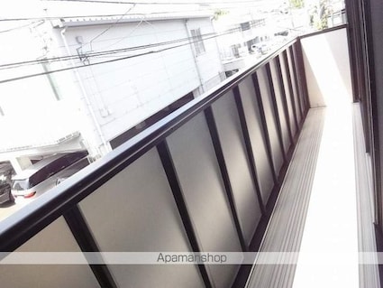 フローラ四月田　Ａ棟[2LDK/52.4m2]のバルコニー
