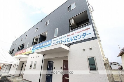 ヴィラ・アンソレイエ高松東[1LDK/48.03m2]の外観2